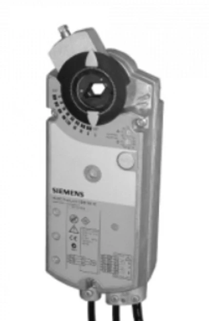 Siemens GIB131.1E Rotary Air Damper Actuator, AC 24 V, 3-position, 35 Nm, 150 s [New]