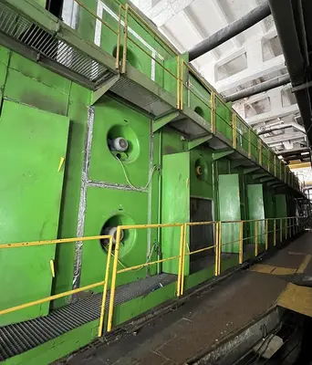USED 1955 CZECHOSLOVAKIA CELLULOSE PRODUCTION LINE