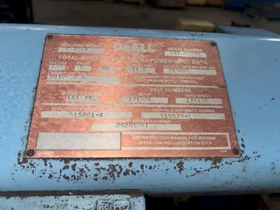 12" X 12"  DOALL MODEL #C-305A FULLY AUTOMATIC HORIZONTAL BANDSAW: YOBRO #23988