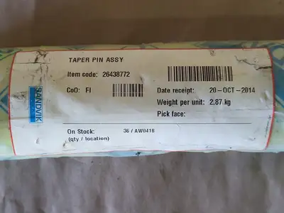 Taper Pin Assembly 26438772