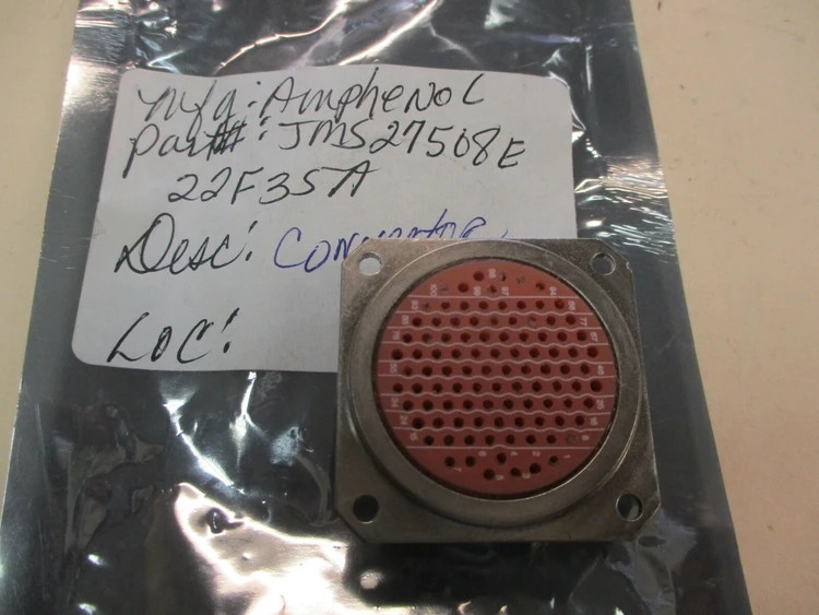 New | in-Stock Amphenol JMS27508E22F35A Cable & Wire Arizona US | ASSET CONVERSION SPECIALISTS, INC. #307017