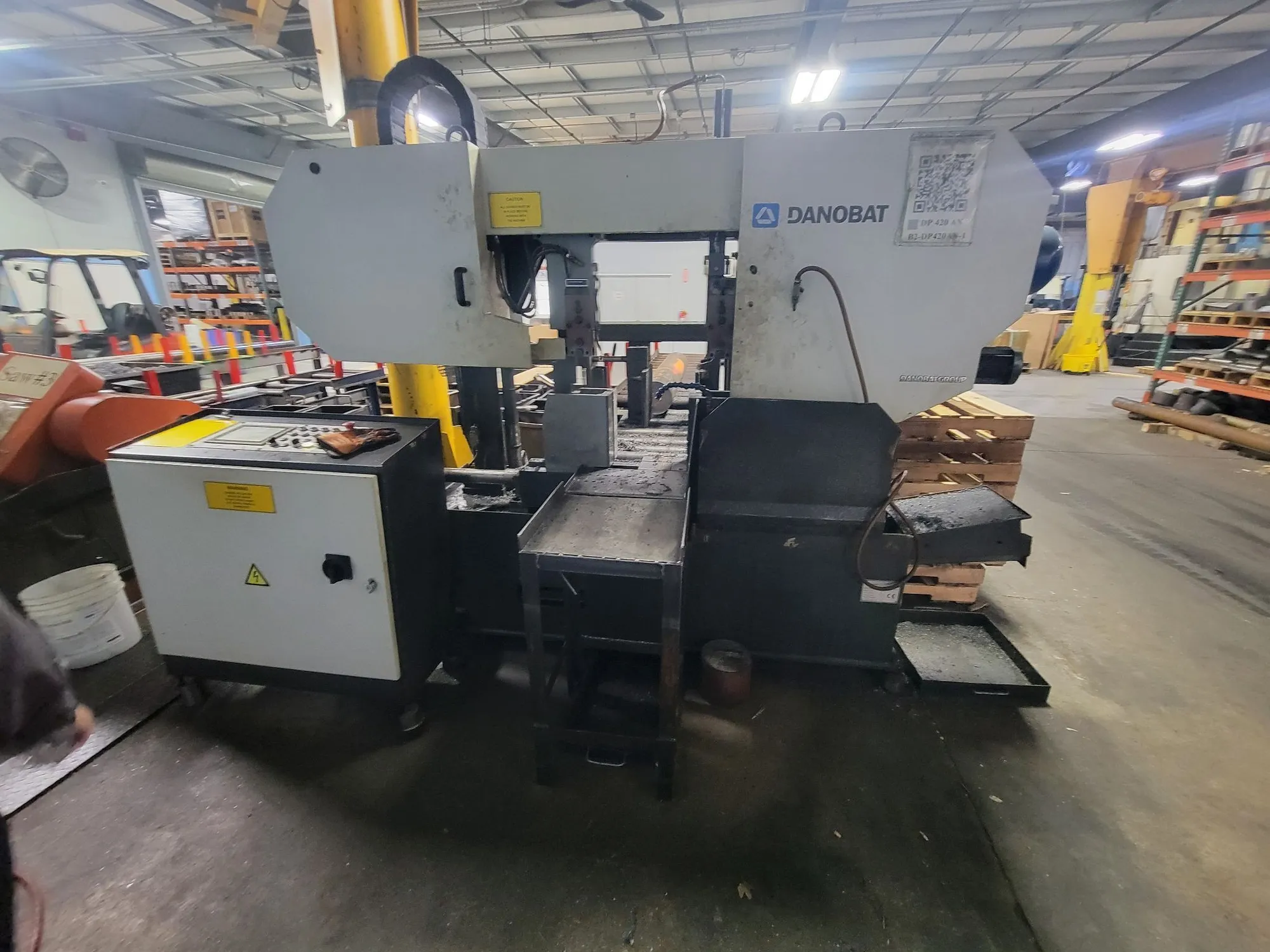 Used 2011 DANOBAT CP-420AN Horizontal Band Saws Illinois US | Myers Technology Co., LLC #872718