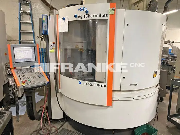 Used 2011 MIKRON MILL HSM 500 Vertical Machining Centers US | FRANKE CNC, LLC #1382703