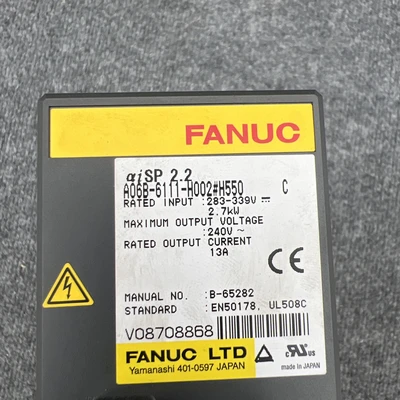 Used FANUC A06B-6111-H002 Servo Controller Parts California US | Davliegogo LLC #1705800