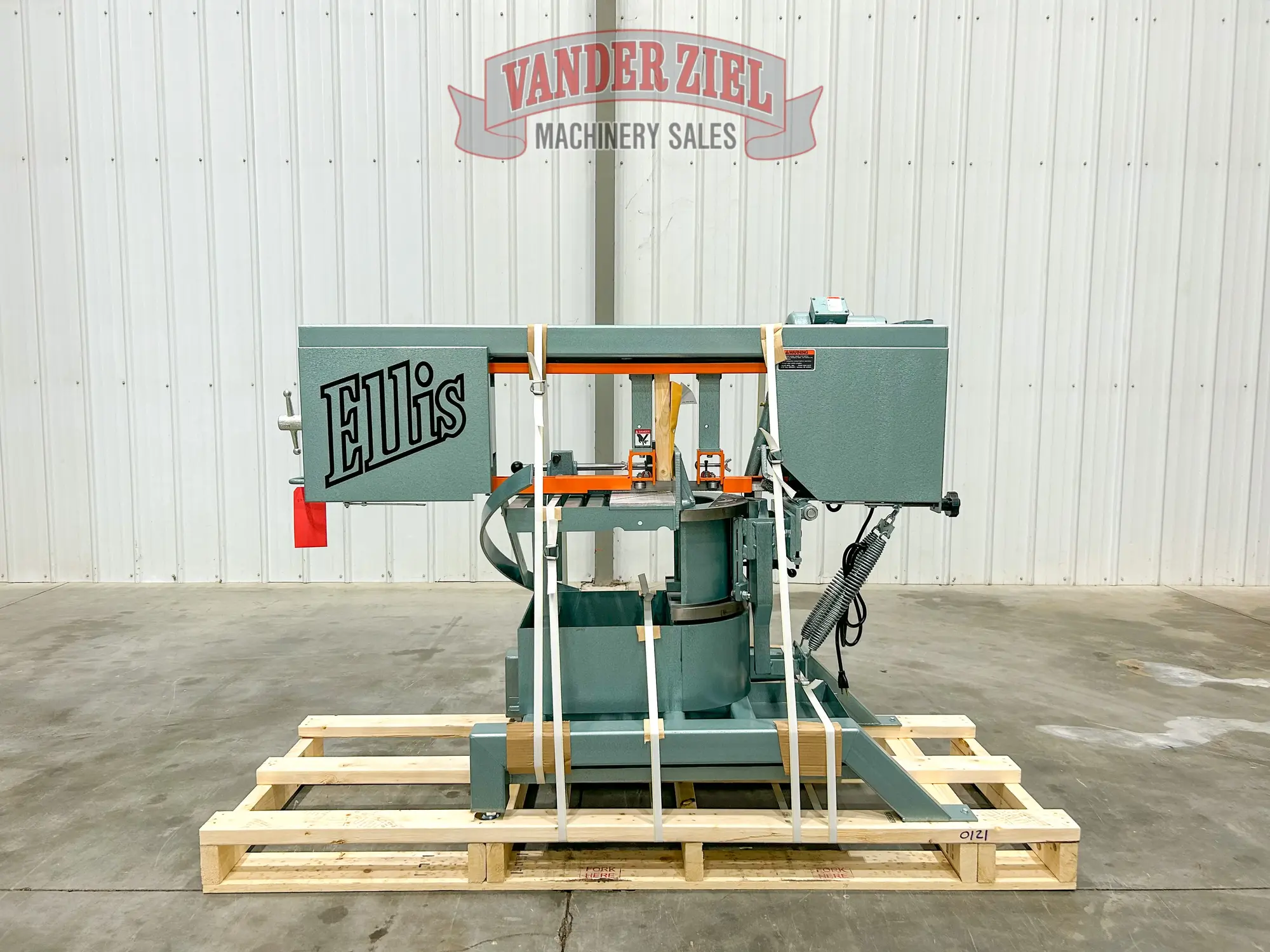 New | in-Stock ELLIS 1800 Horizontal Band Saws Michigan US | Vander Ziel Machinery Sales #480064