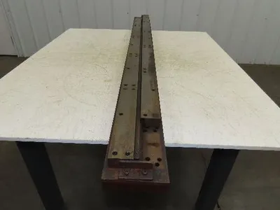 Press Brake Die 63" Long 3/8" Wide Flat U Die 50" Material 1/2" Tang