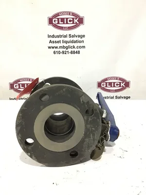 Flow-Tek 2.5 inch Class 150 WCB Flanged Ball Valve