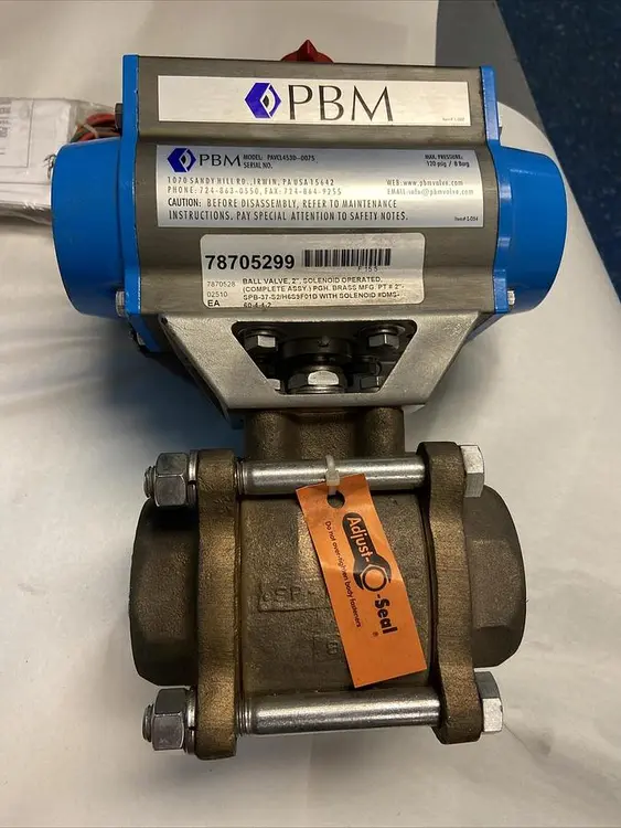 New | in-Stock PBM PAVCL453D-0075 Solenoid Valves | Surplus Asset Holdings #1204202