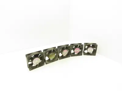 Minebea 4715PS-22T-B30 Cooling Fan 4 1/2" 220VAC 1 Phase 50/60 HZ Lot Of 5