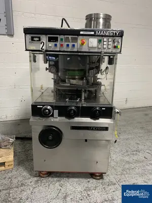 USED Manesty Manesty Unipress Tablet Press, 27 station, Model MFG 765
