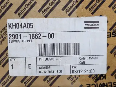 NEW ATLAS COPCO 2901-1662-00