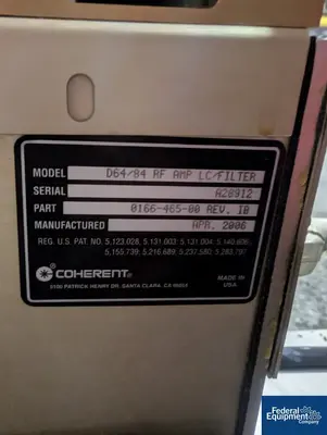 USED Control Micro System Control Micro Systems Laser, Model CMS-5250C