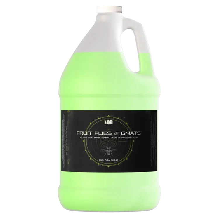 New | in-Stock NANO New Gallon of NANO Commercial Fruit Flies and Gnats Additive with 1oz Pump Chemicals Illinois US | Falcon Restaurant Supply #1374998