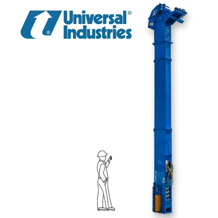 Used UNIVERSAL INDUSTRIES U2-800ED X 21 DH Bucket Elevators West Virginia US | JM Industrial #927559