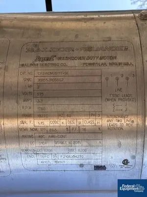 N/A 650 Gal Mix Kettle, S/S