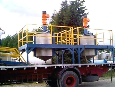 1100 L Stainless Steel Enclosed Tank