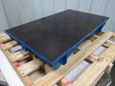 Machine Products 40"x24"x6-1/2" Vintage Cast Iron Weld Assembly Layout Tabletop