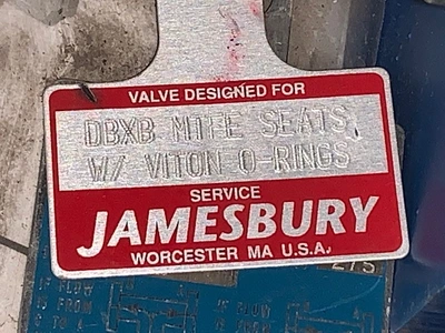 8"-150# Neles Jamesbury 3 way Ball Valve New Storeroom Spare