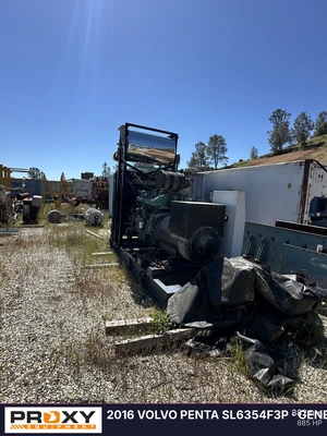 Used 2016 VOLVO PENTA SL6354F3P Generators California US | Proxy Equipment #1426000