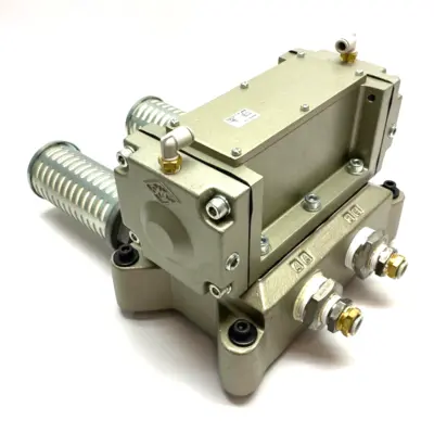 USED SMC PNEUMATIC SOLENOID AIR PILOT VALVE 5-PORT