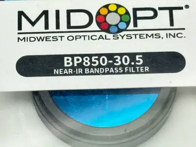 BP850-30.5 | MidOpt  Broad Bandwidth NIR Bandpass Filter M30.5x0.5 - New
