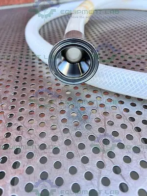 USED SAINT GOBAIN SBP 0750 PURE FIT 96" HOSE W/ 3/4" TO 1 1/2" SANITARY FITTING 90PSI