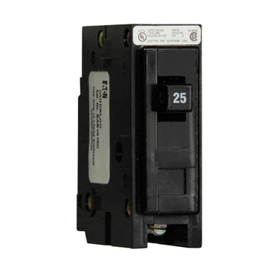 Eaton BAB1025 Thermal Magnetic Circuit Breaker 25A,10 kAIC, 1-Pole, 120/240 [New]