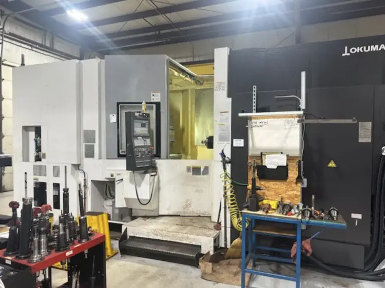 2107 OKUMA MB-8000H Horizontal Machining Centers | Machine Tool Emporium