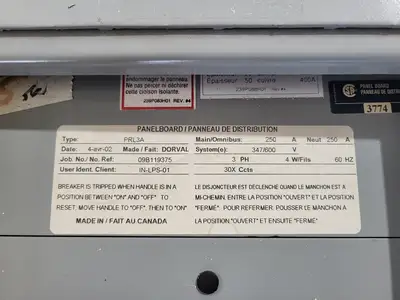 USED 2002 CUTLER-HAMMER PRL3A