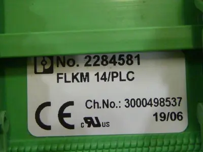 USED PHOENIX CONTACT FLKM 14/PLC