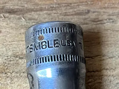 Snap On#FTSM8LE - 8MM Triple Square, 3/8” Dr., 3.5”LONG, Socket Driver-USA-NEW-