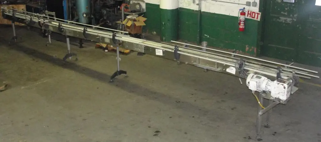SPC5821  Conveyor 9" x 27' table top conveyor 50 fpm speed