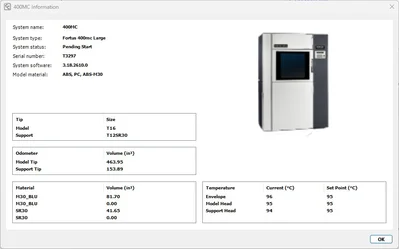 Used 2014 STRATASYS FORTUS 400MC SHOP AIR 3D printer, FDM/FFF Georgia US | The Equipment Hub #1543395