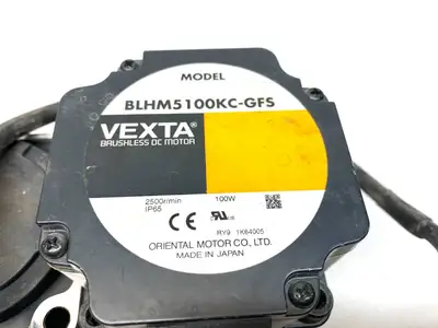 Used Vexta DC Motor w/ GFS5G50FR Gearhead Brushless Motors Michigan US | Maverick Industrial Sales #1393569