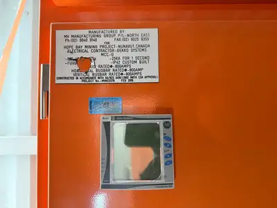 800A Motor Control Center MCC, 575V, 800A Bus, Form 4A, IP42 Enclosure