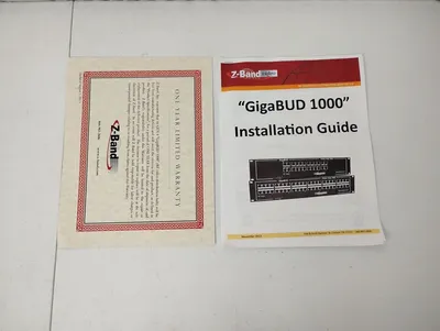 USED Z-Band Z Video GigaBUD 1000