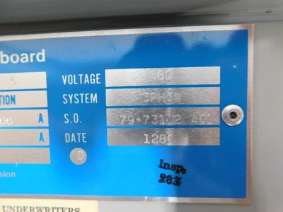 Used Gould _UNKNOWN_ Electrical Panels Ohio US | Equipment Recovery Corp. #1330738