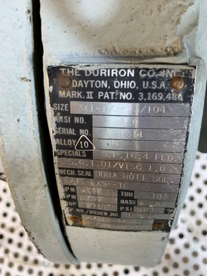 USED DURCO MKII