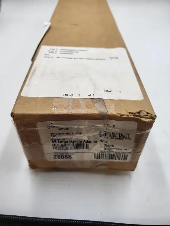 Used NVENT NVENT HOFFMAN AB LARGE HANDLE ADAPTER PLATE 28088 Valves/Fittings | ND Industrial Surplus #1216706