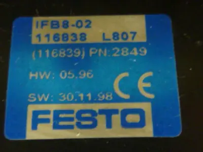 USED FESTO IFB8-02