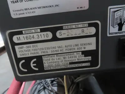 2010 BROWN & SHARPE MICRO-HITE DCC 454 CMM Equipment | MD Equipment Services LLC (10)