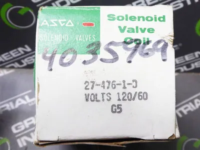 ASCO 27-476-1-D Solenoid Valve Coil 120V New NIB