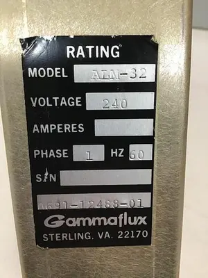 USED GAMMAFLUX ALM-32
