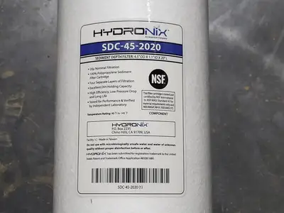 NEW HYDRONIX SDC-45-2020