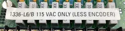 Allen-Bradley 1336-L6 /B Control Interface Board 115VAC 42336-172-52 3E-47