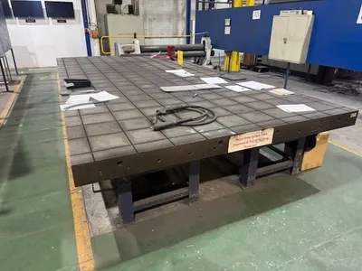 Surface Table Cast Iron 5350mm x 2540mm Surface Tables & Bed Plates | Bowland Trading Ltd (5)