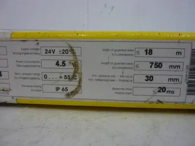 USED SICK OPTIC ELECTRONIC MGSS75-12
