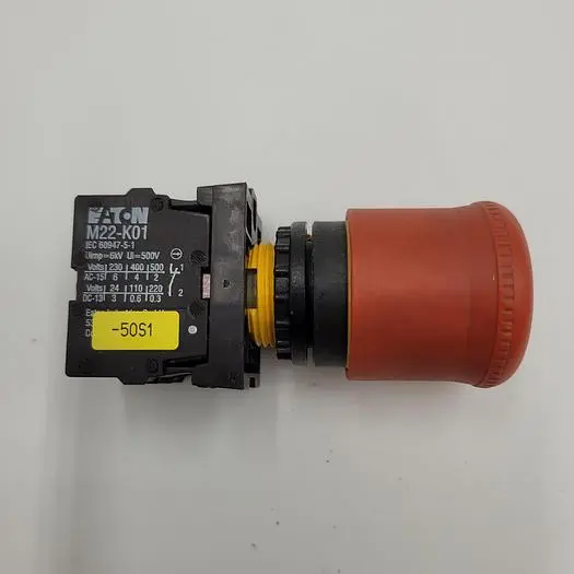 Used EATON EATON E-STOP M22-K01 Misc Electrical & Power Parts | ND Industrial Surplus #1222025