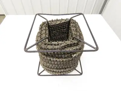 Peer 50R X100FT SP D-1 E2PIN Roller Chain #50 Riveted 100' Reel D-1 Attachment