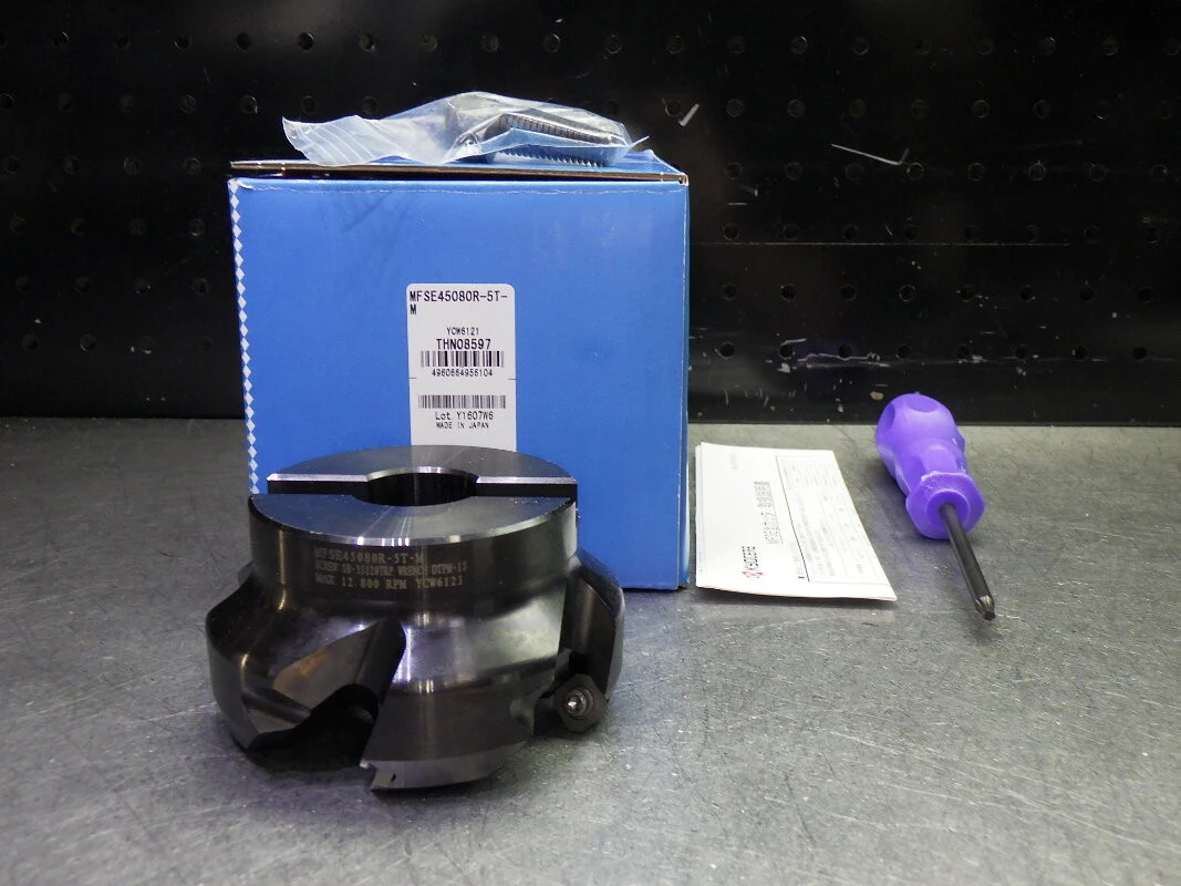 Kyocera 80mm Indexable Facemill 27mm Arbor MFSE45080R-5T-M (LOC3397)